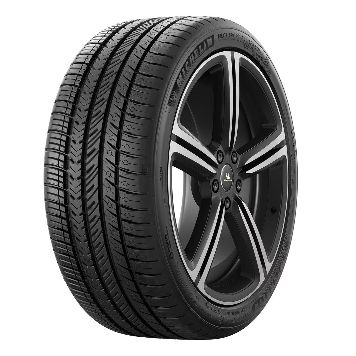 Michelin Pilot Sport All Season 4 245/50R19XL 105Y BSW Fits: 2018-19 BMW X3 M40i, 2022-23 BMW X3 M40i