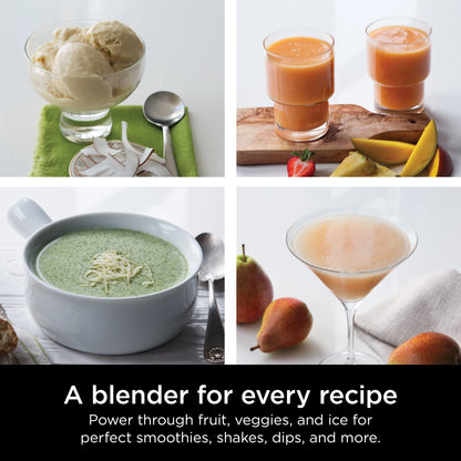Ninja Professional Blender, 1000W, Black, BL610