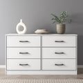 Mainstays Ardent 6 Drawer Dresser, White