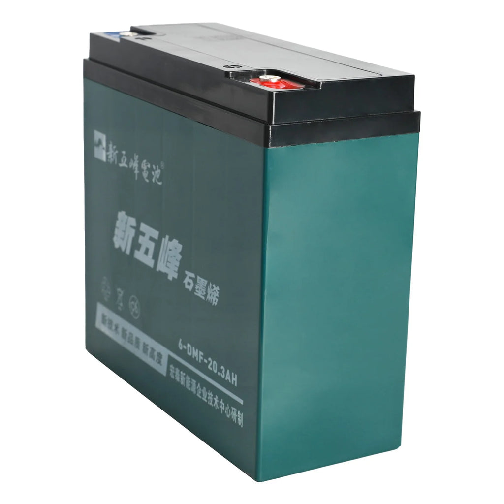 5 Pack 12V 20Ah Battery 6-DMF-20 Sealed Lead Acid Battery 6-DZM-20 for 60V 20Ah Mobility Scooter Electric Go Kart E Bike Motorcycle Golf Carts Electric Wheelchair ATV UTV Generator