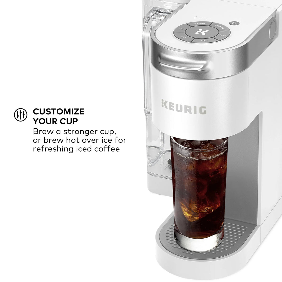 Keurig K-Supreme Black Single-Serve K-Cup Pod Coffee Maker