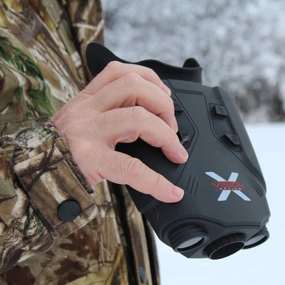 X-Vision Optics, Shadow 22 Night Vision Binoculars, 3x- 6x Magnification, Gray
