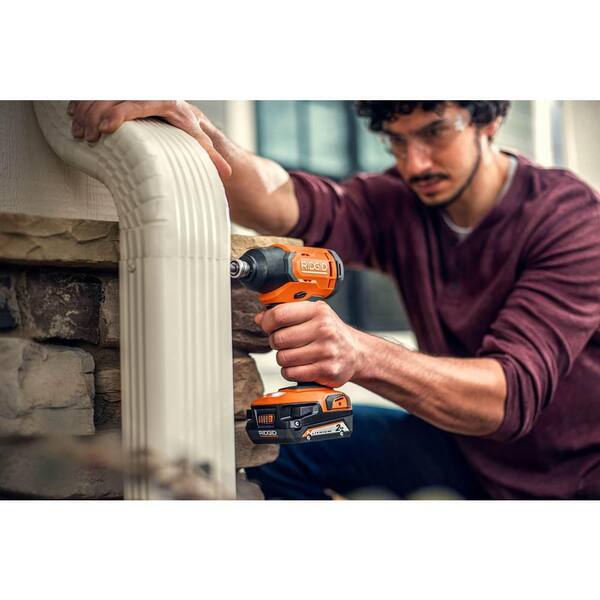 18V Cordless 8-Tool Combo Kit with (3) Batteries, Charger, and Bag with 18V Cut-Out Tool