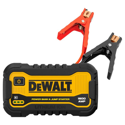 DeWalt 1600 Peak Amp Lithium Jump Starter with USB Power Bank DXAELJ16