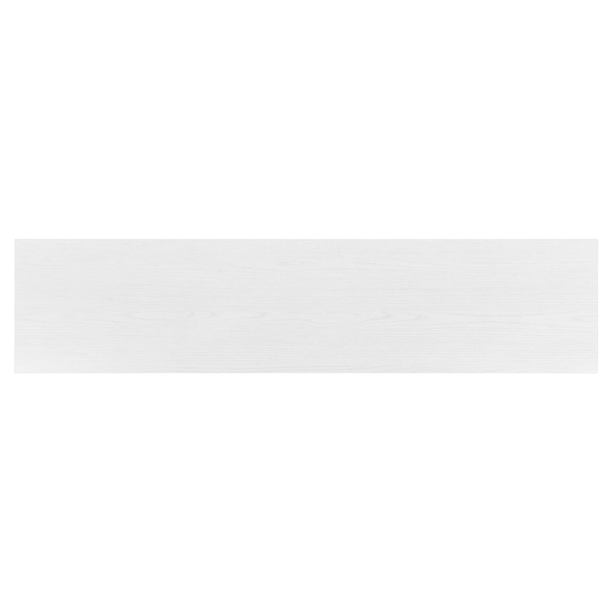 Evelyn&Zoe Hanson Rectangular TV Stand for TV's up to 75", Black Grain