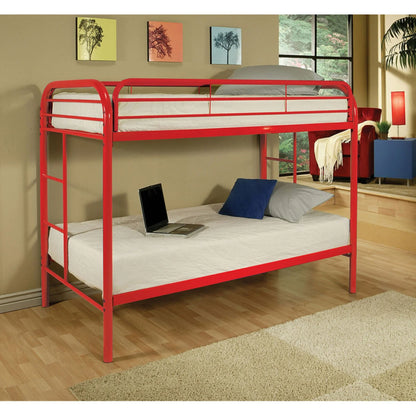 ACME Eclipse Twin XL Over Queen Bunkbed in White