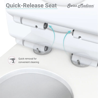 Cache Two-Piece Elongated Toilet Dual-Flush 1.1/1.6 gpf