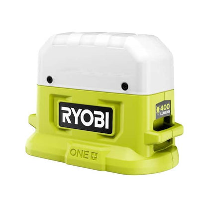 ONE+ 18V Cordless Compact 3-Tool Combo Kit with Glue Gun, Area Light, Bluetooth Speaker (Tools Only)