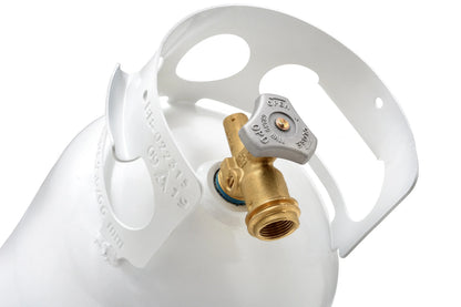 Flame King 5-lb Empty Propane Tank LP Cylinder with OPD Valve, YSN5LB