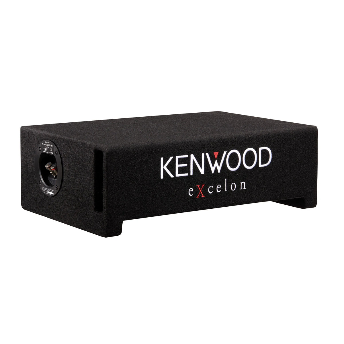 Kenwood P-XW804B 8" Subwoofer in Vented Enclosure, 300W RMS Power