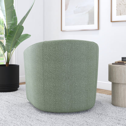 Mainstays Boucle Swivel Accent Chair, Taupe