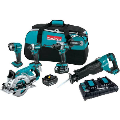 18V 5.0 Ah LXT Lithium-Ion Brushless Cordless Combo Kit and 18V LXT Variable Speed Oscillating Multi-Tool