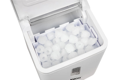 Igloo Automatic Ice Machine Self Cleaning Countertop Ice Maker for Water Bottle & Drinks, Aqua