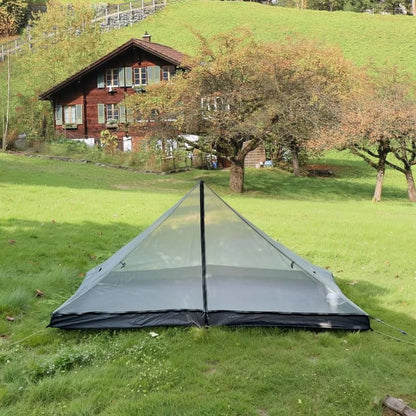 3F UL Gear Lanshan Ultralight Tent Waterproof Professional Hiking Tent 2Person Tents for Camping 4 Season Backpacking Tent (Khaki-2 People, 4 Season)