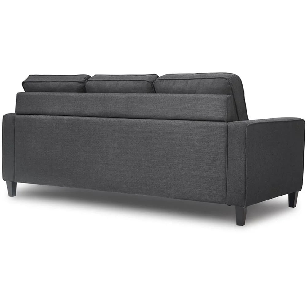 Serta Harmon Square Arm Sectional Navy Blue
