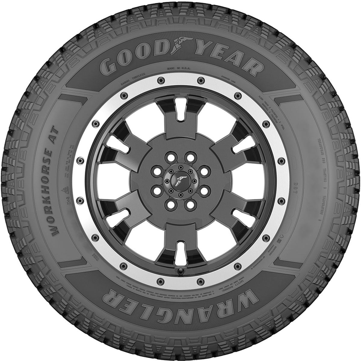 Goodyear Wrangler Workhorse AT All Terrain 245/65R17 107T Passenger Tire