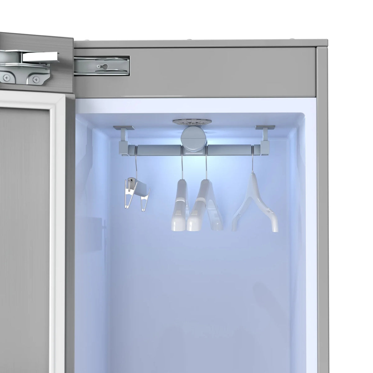 Equator Steam Dryer Closet REMOVE WRINKLES Sanitize Deodorize Refresh Slim110V