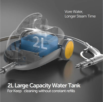 STEAMBOT  Steam Cleaner with 28-in-1 powerful,Applicable to different floor materials Strong rotational force and convenient to use