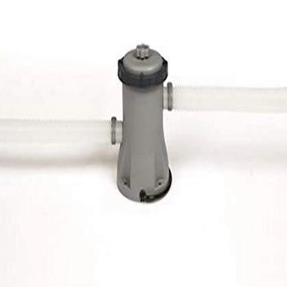 Bestway 58511E-BW Flowclear 330 Gallon Above Ground Pool Pump with GFCI Plug