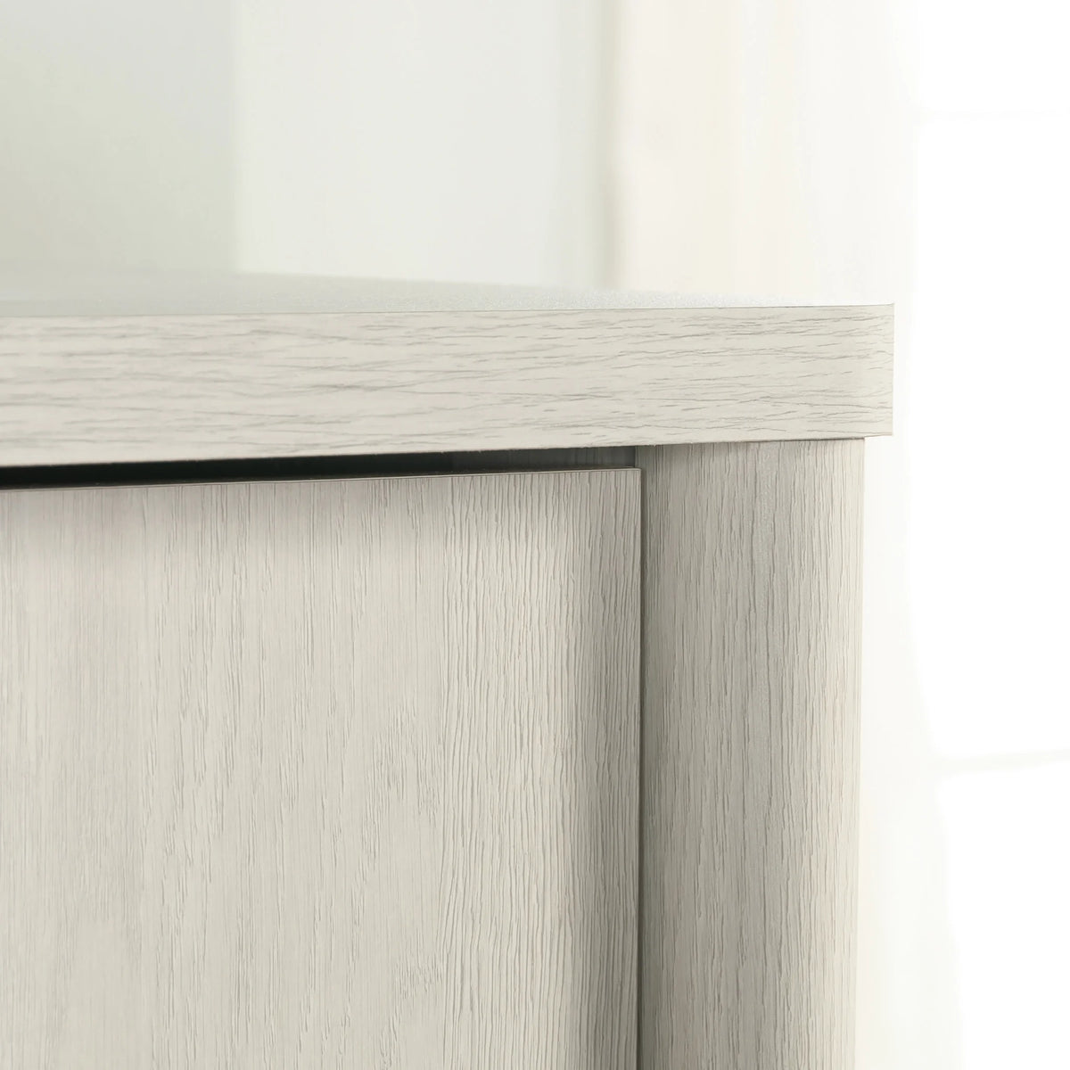 Sauder Dover Edge Armoire, Glacier Oak Finish