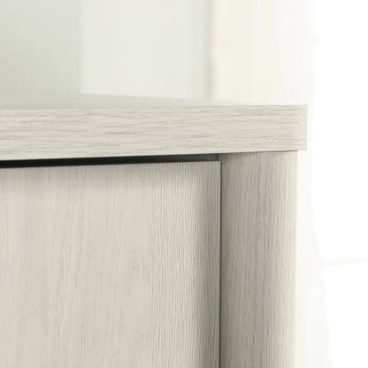 Sauder Dover Edge Armoire, Glacier Oak Finish
