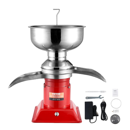 KFFKFF Milk Cream Centrifugal Separator Electric Cream Separator 100L/H 100-240V