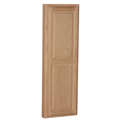 Household Essentials Ironing Board Cabinet, In-Wall Recessed Ironing Board Cabinet with Storage Shelves, White