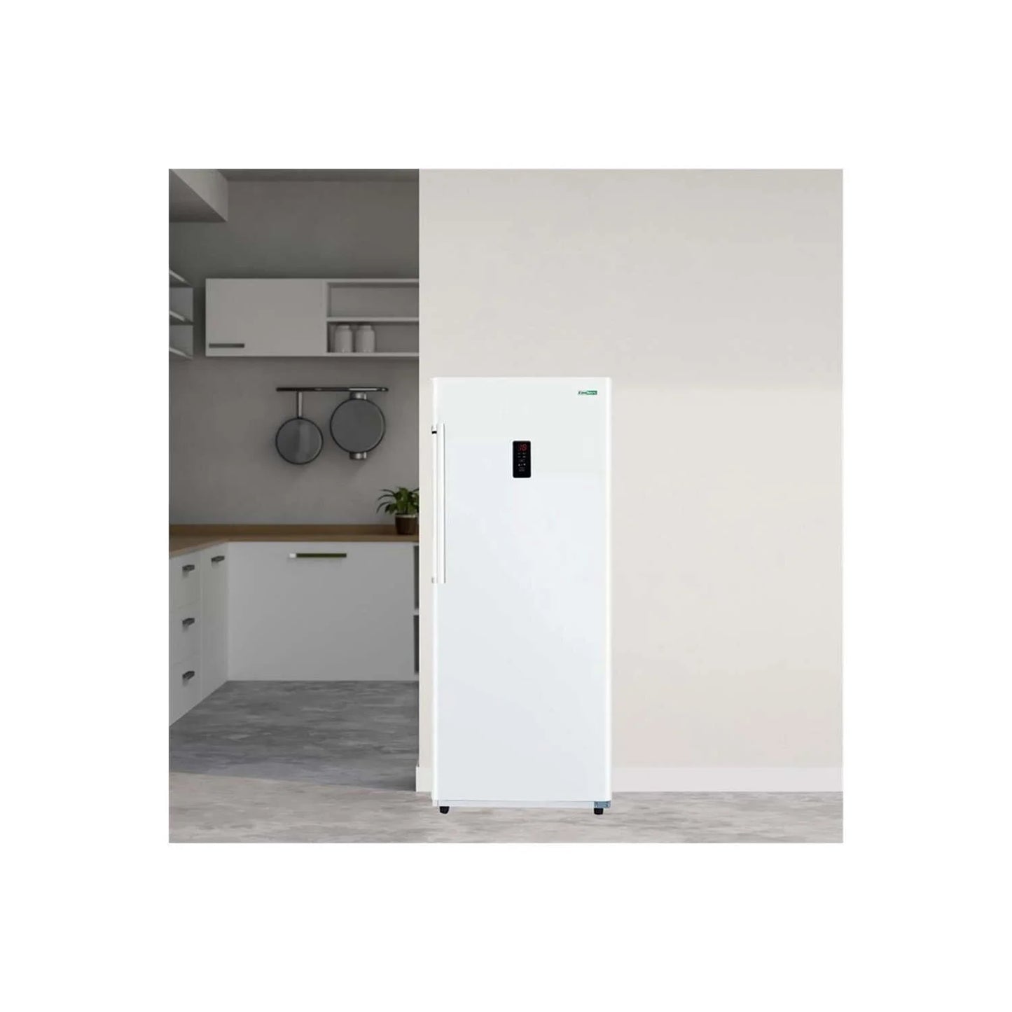 Conserv 17 cu. ft Convertible Upright Freezer/Refrigerator in Stainless