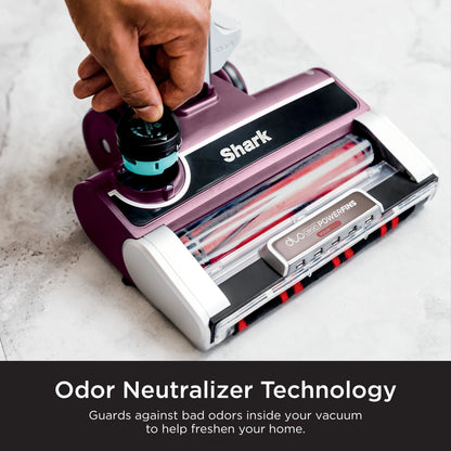 Shark Stratos? UltraLight Corded Stick Vacuum with DuoClean? PowerFins? HairPro?, Self-Cleaning Brushroll, and Odor Neutralizer Technology, HZ3000