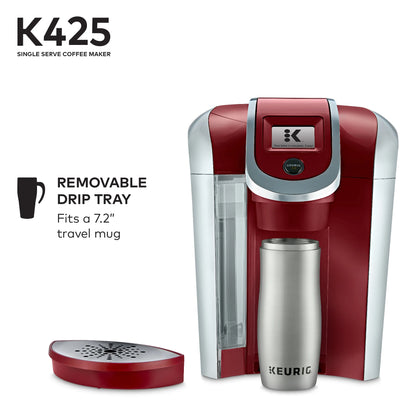 Keurig K425 Single Serve K-Cup Pod Vintage Red Coffee Maker