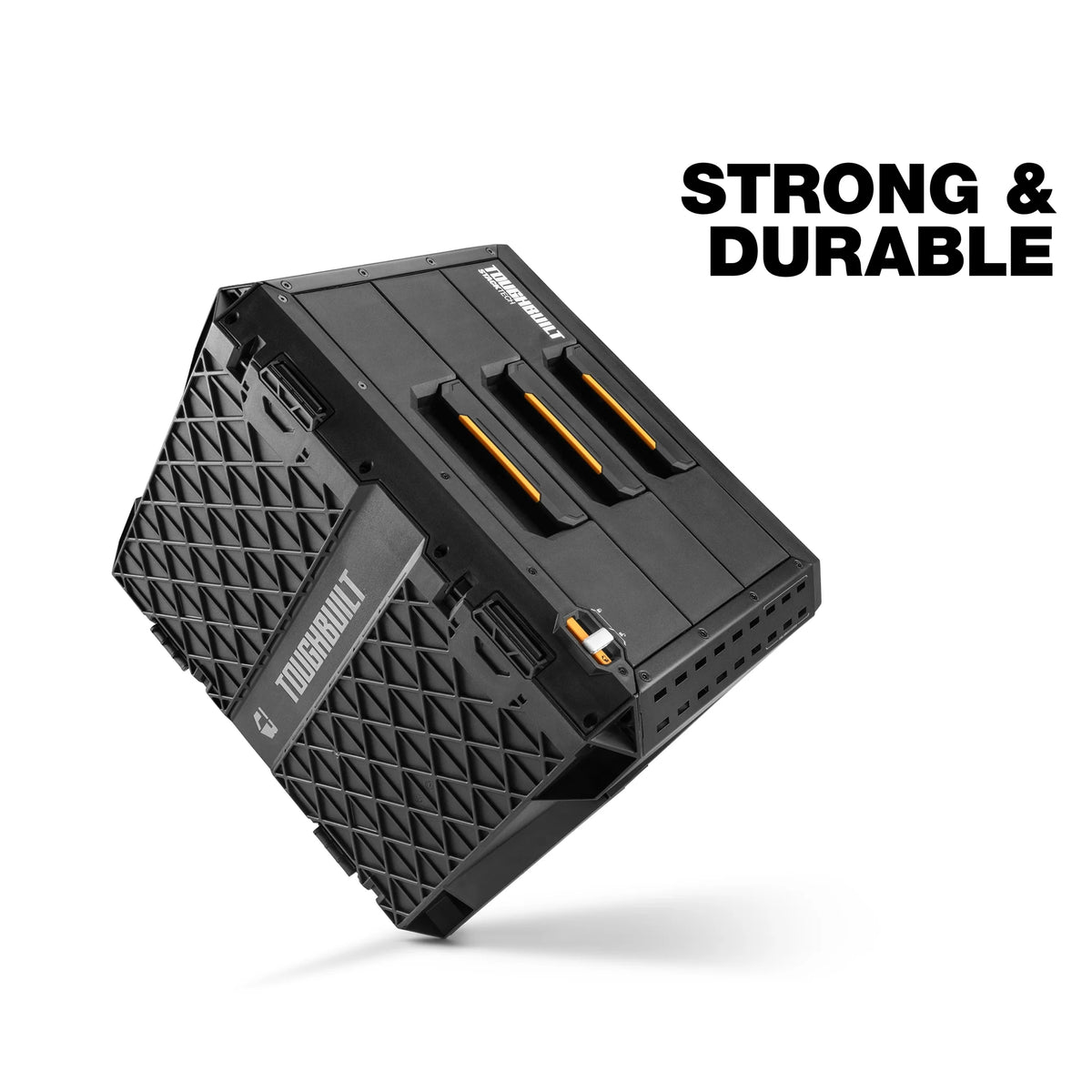 ToughBuilt StackTech 1 Drawer Toolbox, Heavy-Duty Stackable Tools Storage, 50 lb Capacity