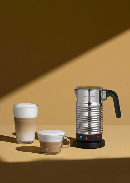 4 Milk Frother - Stainless Steel