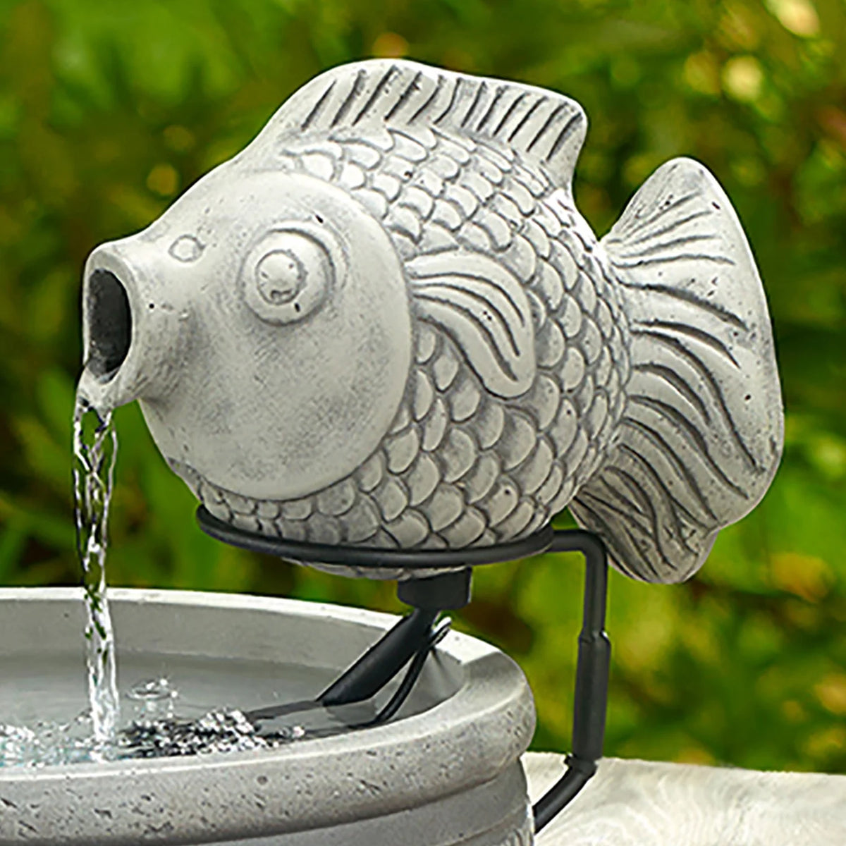 Smart Solar  Marin Solar Fish Fountain
