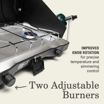 Coleman Triton? 2-Burner Propane Camping Stove