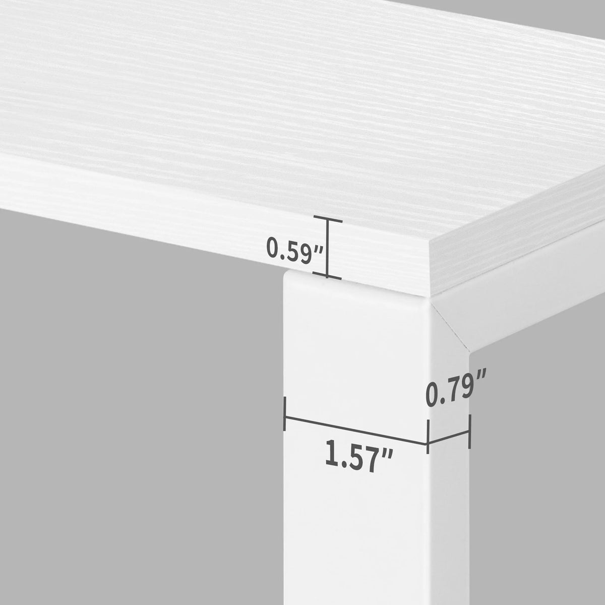 Dextrus 65" L Shaped Desk with Power Outlets and Monitor Stand , Computer Desk with LED Light &File Cabinet, Corner Desk with 3 Drawers & 4 Open Storage Shelves, Modern Home Office Desk, White