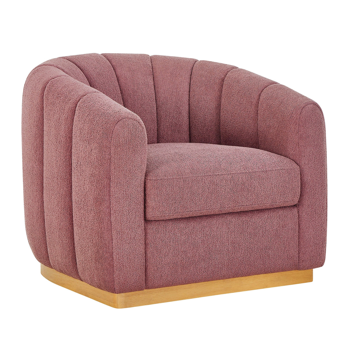 Better Homes & Gardens Lillian Accent Swivel Chair, Cream Linen