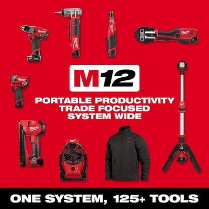 M12 FUEL 12-Volt Lithium-Ion Brushless Cordless 5/8 in. SDS-Plus Rotary Hammer Kit with XC High Output 5.0 Ah Battery