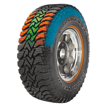 Goodyear Wrangler Authority A/T LT265/75R16 123Q All-Terrain Tire