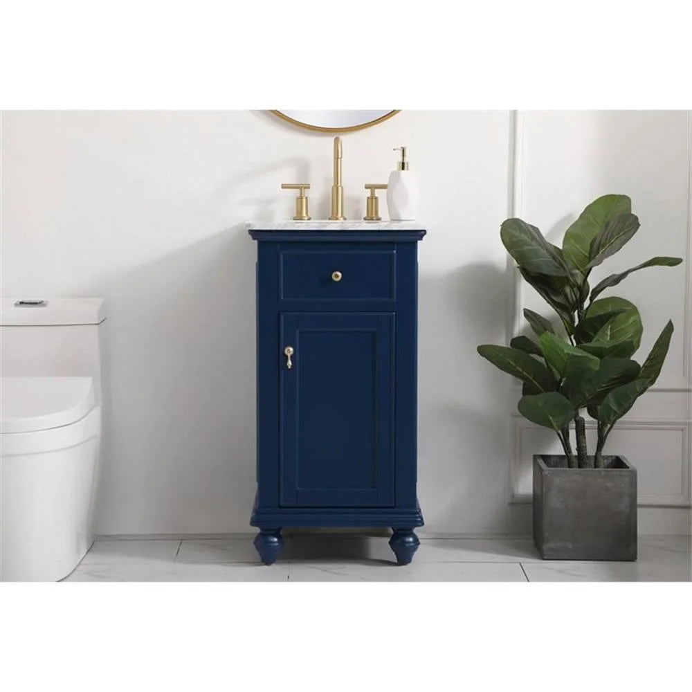 19 inch single bathroom vanity in vintage mint