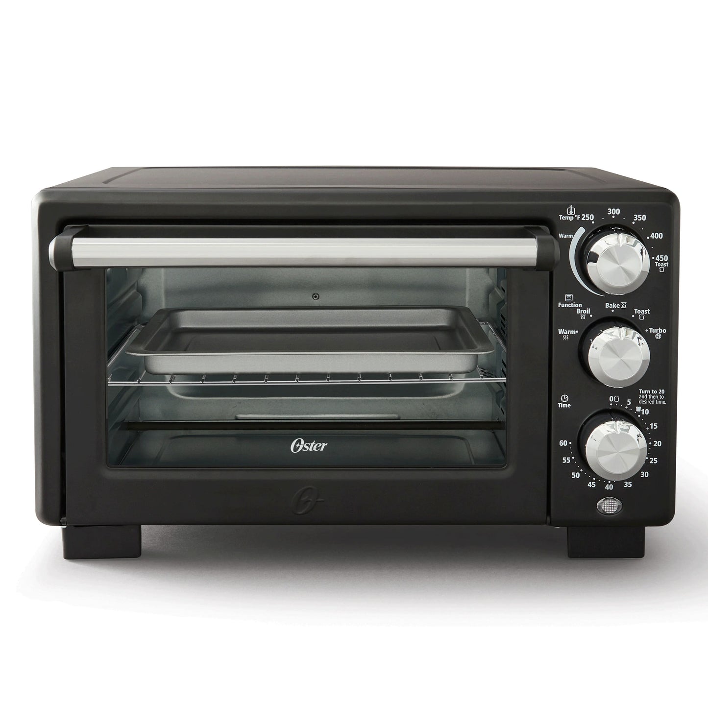 Oster? Convection 4-Slice Toaster Oven, Matte Black, Convection Oven and Countertop Oven