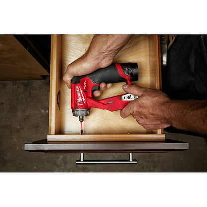 M12 FUEL 12V Lithium-Ion Brushless Cordless 4-in-1 Installation 3/8 in. Drill Driver Kit with 4-Tool Heads
