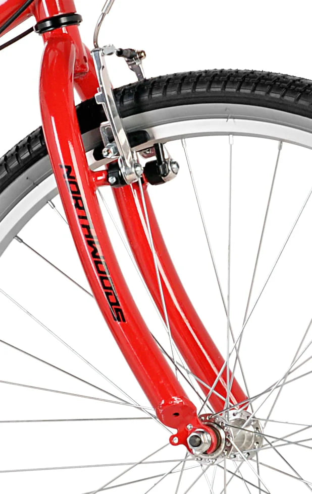 26" Northwoods 21-Speed Dual Drive Tandem Adult's Bike, Red/Black