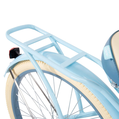 Huffy 26" Nel Lusso Cruiser Bike, Fits Riders 5'0"+, Light Blue, Adult, Women's