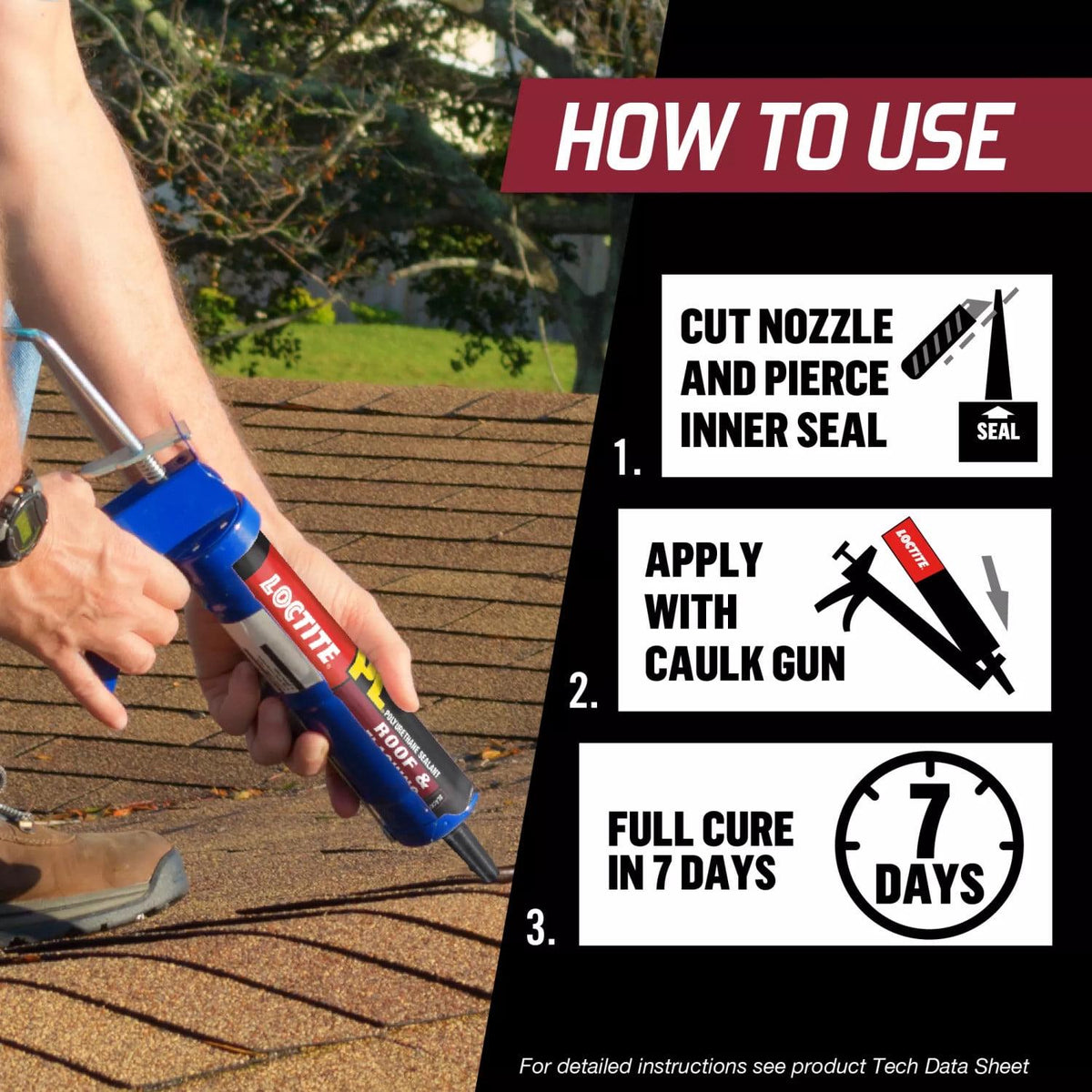 (12 pack) Loctite Pl Polyurethane Sealant Roof and Flashing. Pack of 1. Black 10 fl oz Cartridge