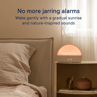 Hatch Restore 2 Sunrise Alarm Clock, Sound Machine, Smart Light (Putty) �?Your Bedside Sleep Guide, White Noise, Custom Sleep Routines, Dimmable Clock, Deep Sleep, Gentle Alarm, Wake Up Rested