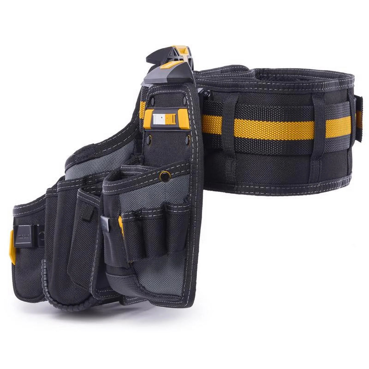 ToughBuilt Adjustable Pocket Tool Belt, Polyester, 20.5 in, 3.75 lb