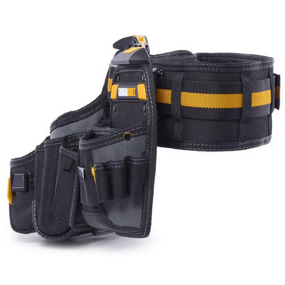 ToughBuilt Adjustable Pocket Tool Belt, Polyester, 20.5 in, 3.75 lb