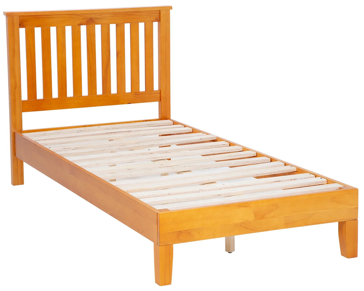 YRLLENSDAN Adult 37 Inches Bed Frames with Headboard, Twin