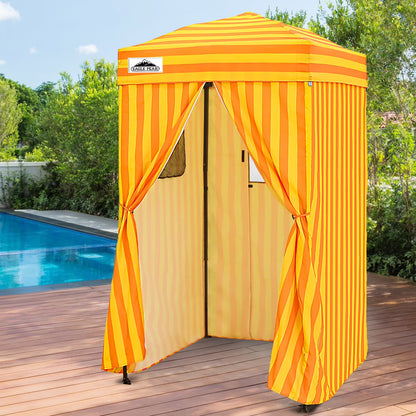 EAGLE PEAK Flex Ultra Compact 4 ft x 4 ft Pop-up Changing Room Canopy, Portable Privacy Cabana