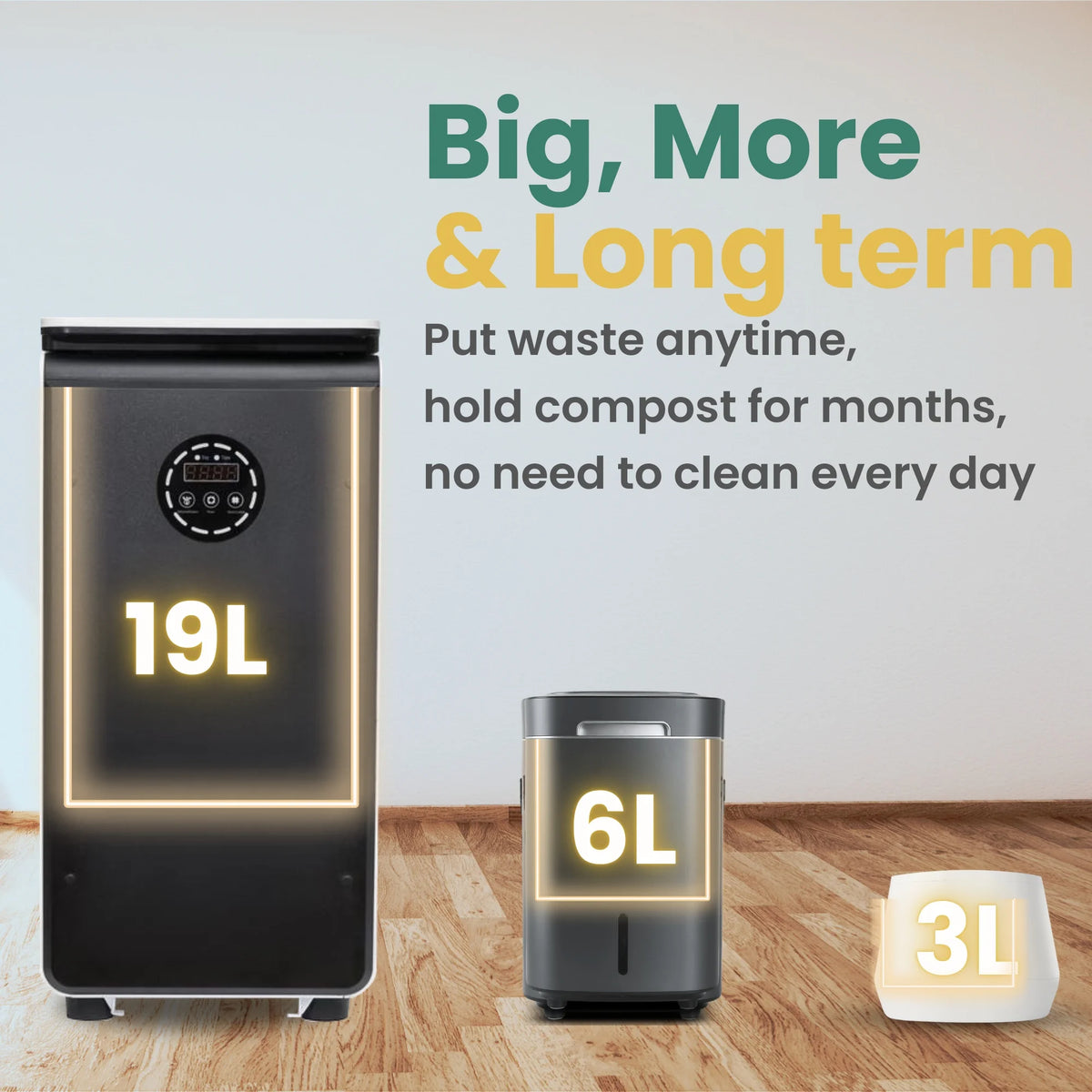 GEME World First Bio Smart 19L Electric Composting Bin